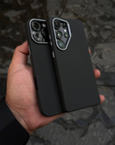 قاب گوشی کربن بافت Black اورجینال برند Loxu